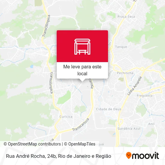 Rua André Rocha, 24b mapa