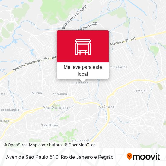 Avenida Sao Paulo 510 mapa