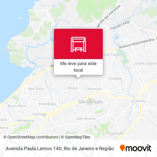 Avenida Paula Lemos 140 mapa