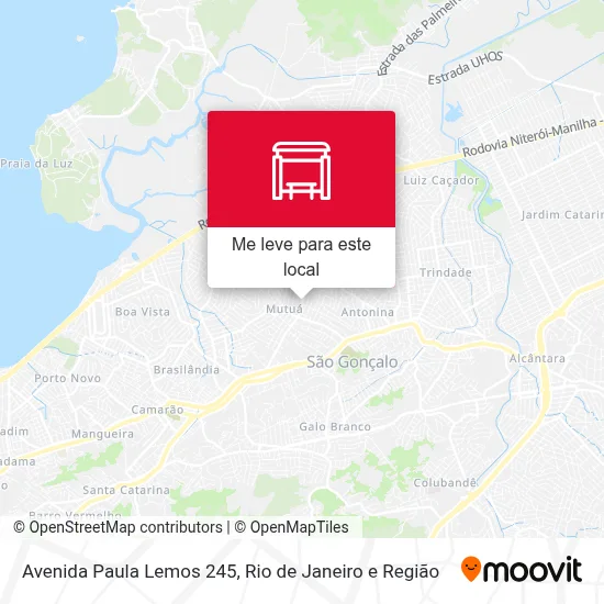 Avenida Paula Lemos 245 mapa