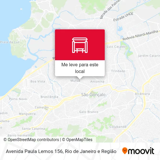 Avenida Paula Lemos 156 mapa
