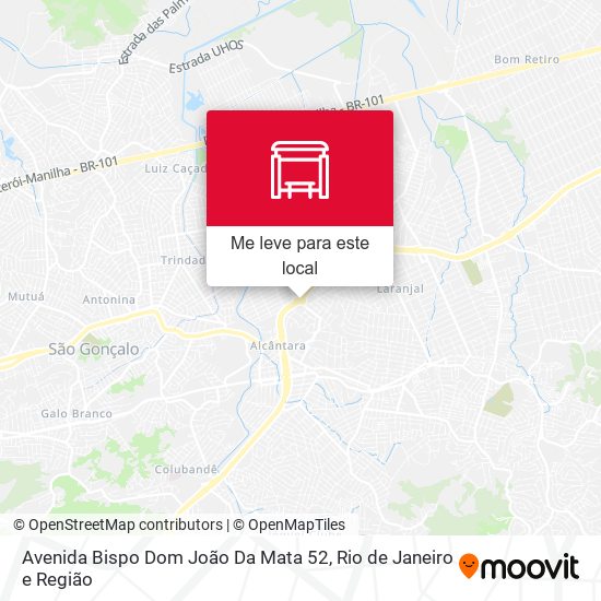 Avenida Bispo Dom João Da Mata 52 mapa