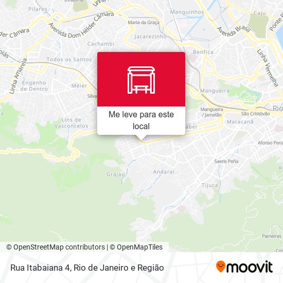 Rua Itabaiana 4 mapa