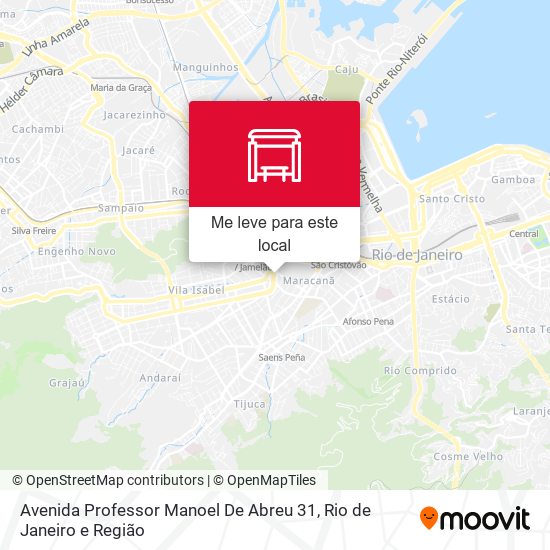 Avenida Professor Manoel De Abreu 31 mapa