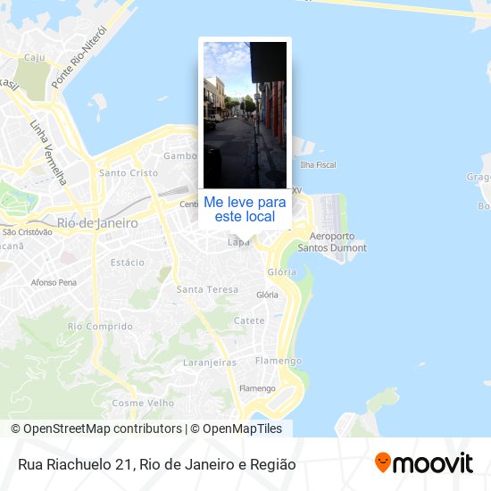 Rua Riachuelo 21 mapa