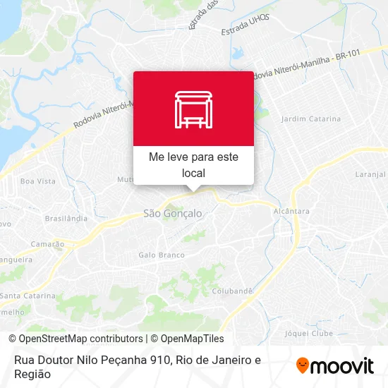 Rua Doutor Nilo Peçanha 910 mapa
