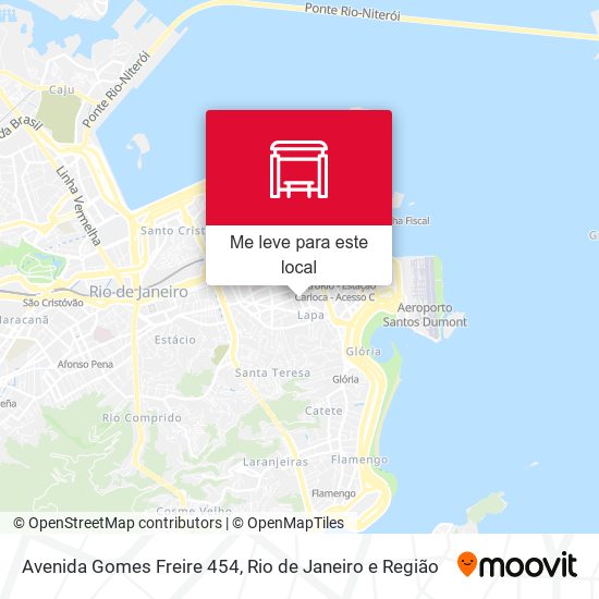Avenida Gomes Freire 454 mapa