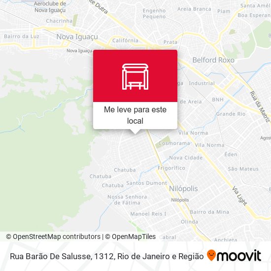 Rua Barão De Salusse, 1312 mapa