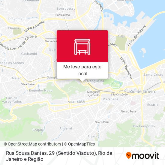 Rua Sousa Dantas, 29 (Sentido Viaduto) mapa