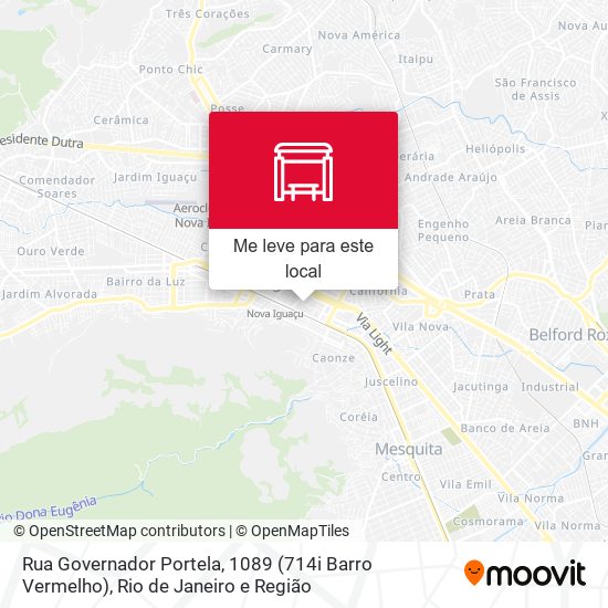 Rua Governador Portela, 1089 (714i Barro Vermelho) mapa