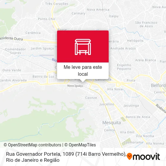 Rua Governador Portela, 1089 (714i Barro Vermelho) mapa