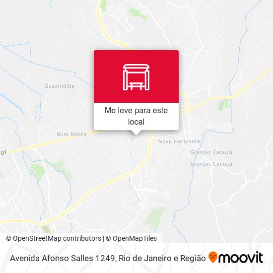 Avenida Afonso Salles 1249 mapa