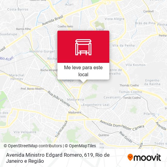 Avenida Ministro Edgard Romero, 619 mapa