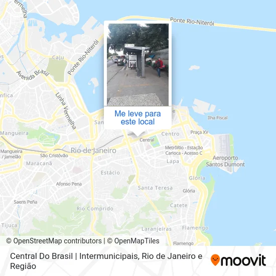 Central Do Brasil | Intermunicipais mapa