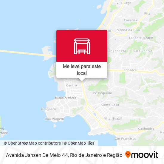 Avenida Jansen De Melo 44 mapa