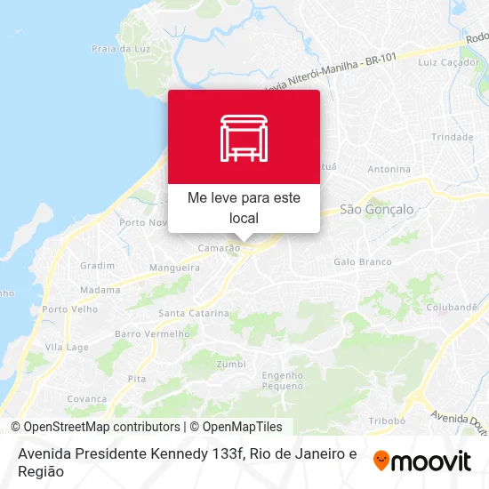 Avenida Presidente Kennedy 133f mapa