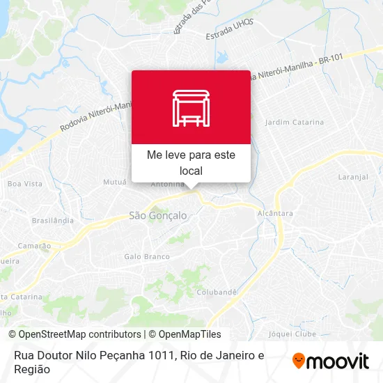 Rua Doutor Nilo Peçanha 1011 mapa