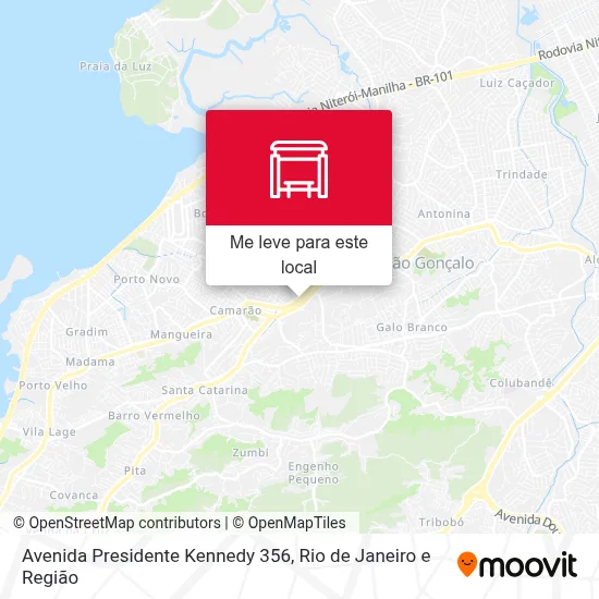 Avenida Presidente Kennedy 356 mapa