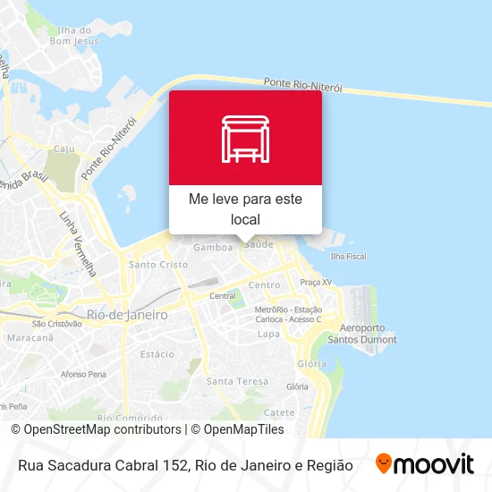 Rua Sacadura Cabral 152 mapa