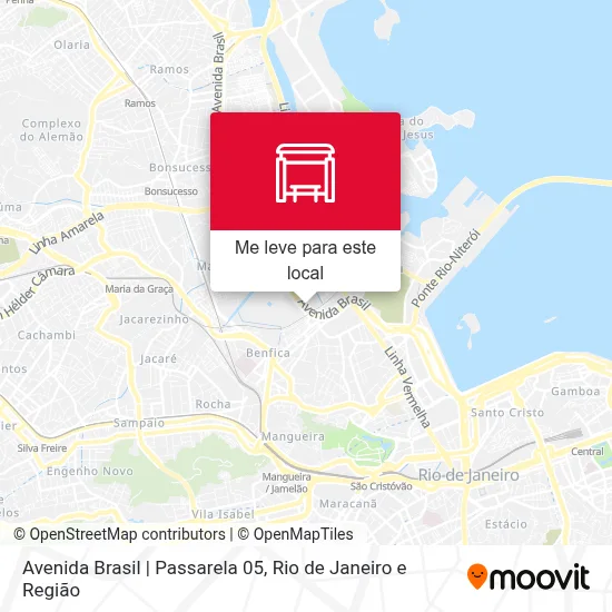 Avenida Brasil | Passarela 05 mapa