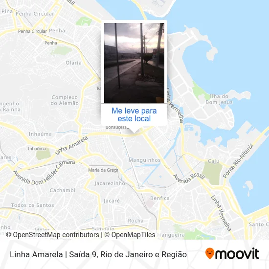 Linha Amarela | Saída 9 mapa