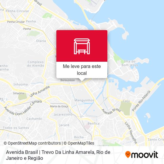 Avenida Brasil | Trevo Da Linha Amarela mapa