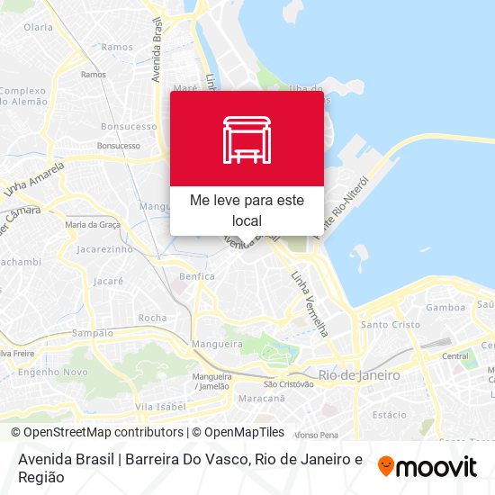Avenida Brasil | Barreira Do Vasco mapa