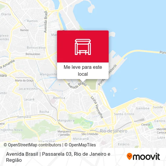 Avenida Brasil | Passarela 03 mapa