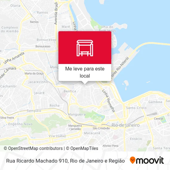 Rua Ricardo Machado 910 mapa