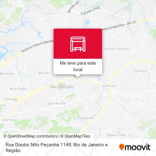 Rua Doutor Nilo Peçanha 1149 mapa