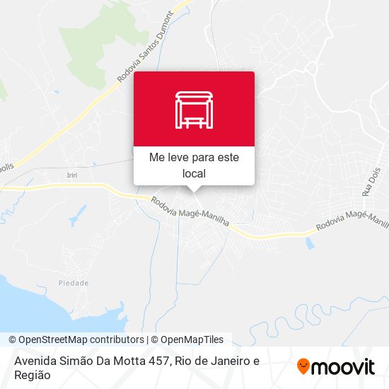 Avenida Simão Da Motta 457 mapa