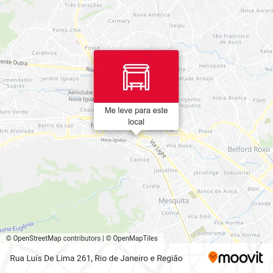 Rua Luís De Lima 261 mapa