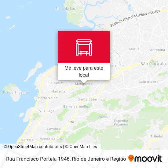 Rua Francisco Portela 1946 mapa