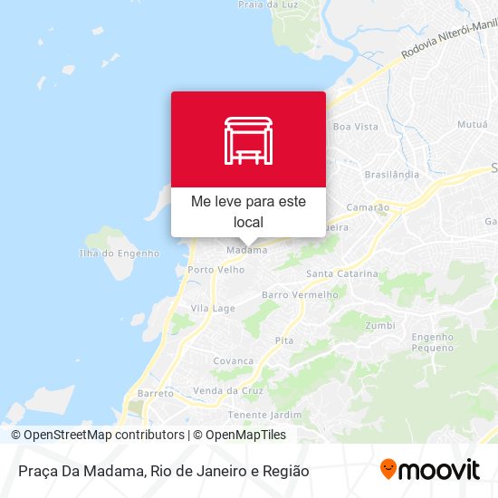 Praça Da Madama mapa