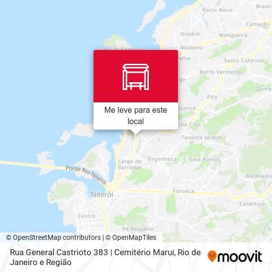 Rua General Castrioto 383 | Cemitério Maruí mapa