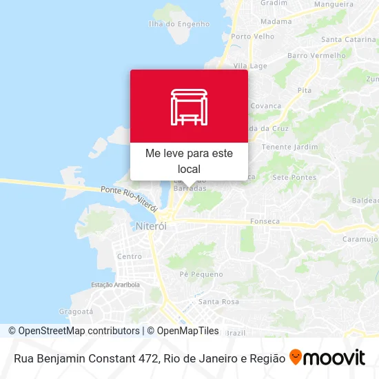 Rua Benjamin Constant 472 mapa