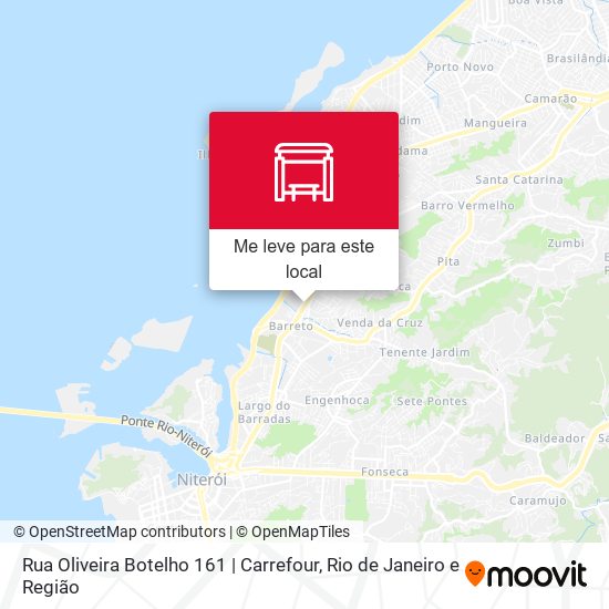 Rua Oliveira Botelho 161 | Carrefour mapa