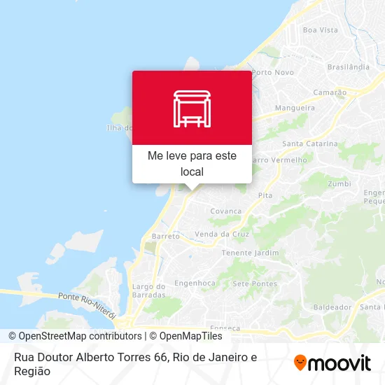 Rua Doutor Alberto Torres 66 mapa