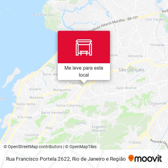 Rua Francisco Portela 2622 mapa