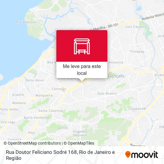 Rua Doutor Felíciano Sodré 168 mapa