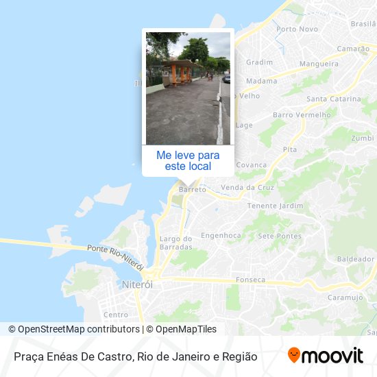 Praça Enéas De Castro mapa