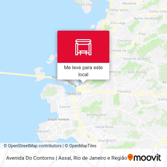 Avenida Do Contorno | Assaí mapa