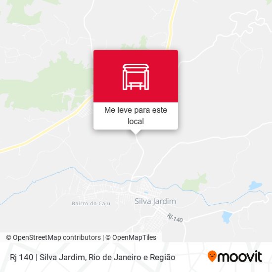 Rj 140 | Silva Jardim mapa