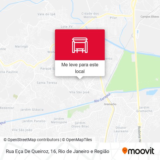 Rua Eça De Queiroz, 16 mapa