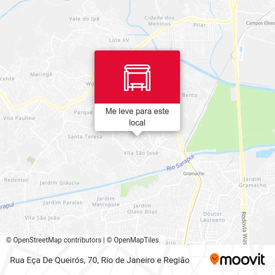 Rua Eça De Queirós, 70 mapa