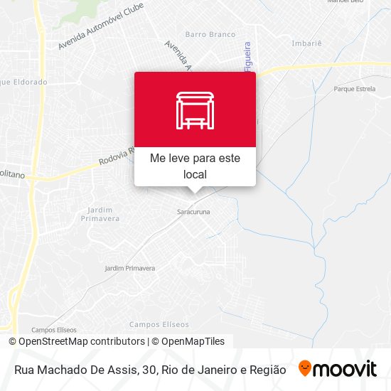 Rua Machado De Assis, 30 mapa
