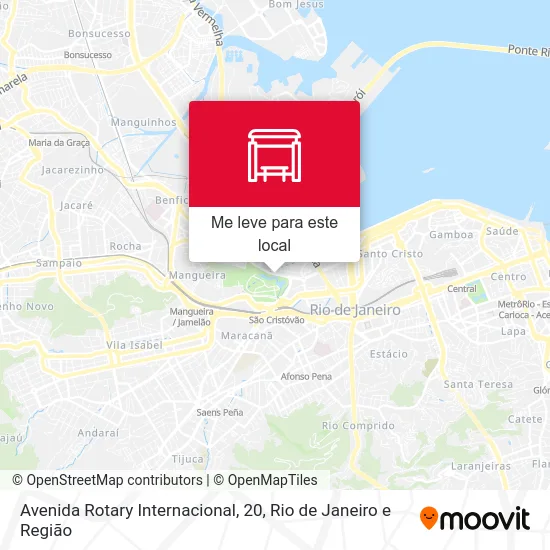 Avenida Rotary Internacional, 20 mapa