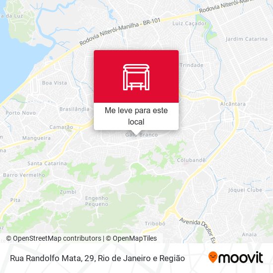 Rua Randolfo Mata, 29 mapa