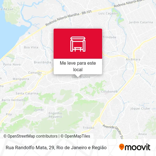 Rua Randolfo Mata, 29 mapa