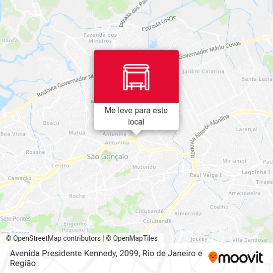 Avenida Presidente Kennedy, 2099 mapa